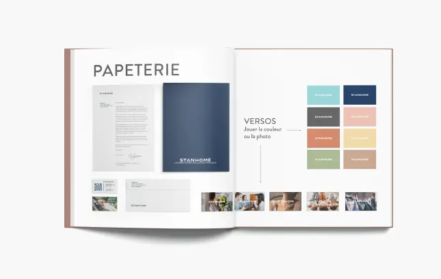 LA-FRAMERIE-BRANDING-identite-de-marque-Expression de marque-Stanhome-Compagny-1